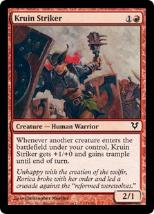 【ENG】【Foil】《クルーインの打撃者/Kruin Striker》[AVR]