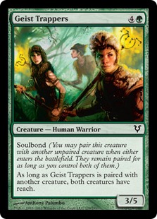 【ENG】【Foil】《霊の罠師/Geist Trappers》[AVR]