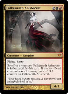 【ENG】《ファルケンラスの貴種/Falkenrath Aristocrat》[DKA]
