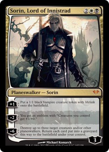 【ENG】《イニストラードの君主、ソリン/Sorin, Lord of Innistrad》[DKA]