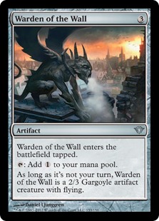 【ENG】【Foil】《壁の守部/Warden of the Wall》[DKA]