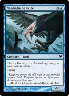 【ENG】【Foil】《ネファリアの海鳶/Nephalia Seakite》[DKA]