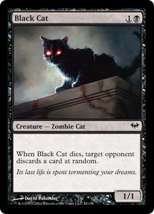 【ENG】【Foil】《黒猫/Black Cat》[DKA]