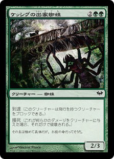 【JPN】【Foil】《ケッシグの出家蜘蛛/Kessig Recluse》[DKA]