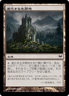 【JPN】《進化する未開地/Evolving Wilds》[DKA]