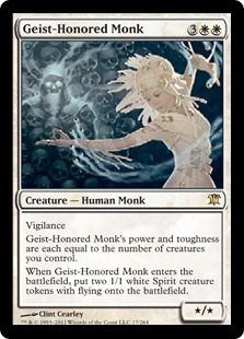 【ENG】《霊誉の僧兵/Geist-Honored Monk》[ISD]