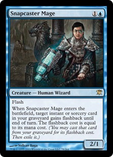 【ENG】《瞬唱の魔道士/Snapcaster Mage》[ISD]