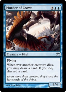 【ENG】【Foil】《カラスの群れ/Murder of Crows》[ISD]