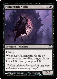 【ENG】《ファルケンラスの貴族/Falkenrath Noble》[ISD]