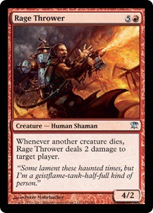 【ENG】【Foil】《憤怒を投げる者/Rage Thrower》[ISD]