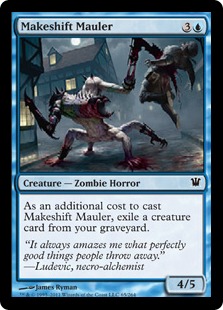 【ENG】【Foil】《その場しのぎのやっかいもの/Makeshift Mauler》[ISD]