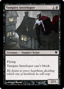 【ENG】【Foil】《吸血鬼の侵入者/Vampire Interloper》[ISD]