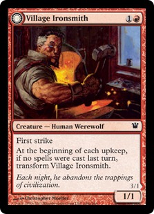 【ENG】【Foil】《村の鉄鍛冶/Village Ironsmith》[ISD]