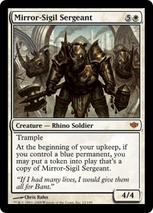 【ENG】《鏡印章の兵長/Mirror-Sigil Sergeant》[CON]