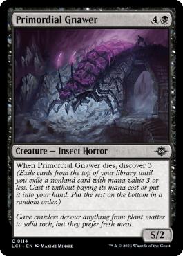 【ENG】【Foil】《始源の齧り虫/Primordial Gnawer》[LCI]