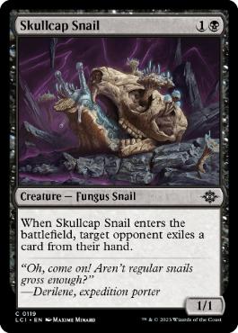 【ENG】【Foil】《頭蓋マイマイ/Skullcap Snail》[LCI]