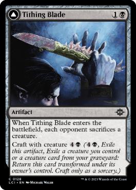 【ENG】【Foil】《税血の刃/Tithing Blade》[LCI]