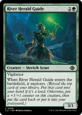 【ENG】【Foil】《川守りの案内人/River Herald Guide》[LCI]