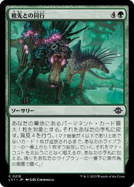 【JPN】【Foil】《祖先との同行/Walk with the Ancestors》[LCI]