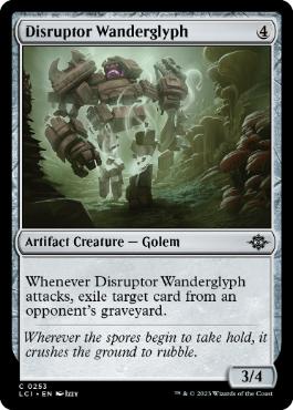 【ENG】【Foil】《歩く彫像の攪乱者/Disruptor Wanderglyph》[LCI]