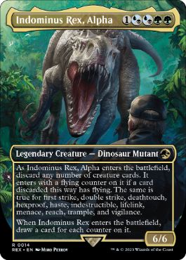 【ENG】■ボーダーレス■《君臨するもの、インドミナス・レックス/Indominus Rex, Alpha》[REX]