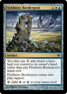 【ENG】【Foil】《原霧の境界石/Fieldmist Borderpost》[ARB]