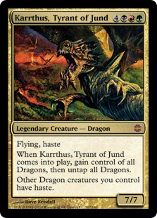 【ENG】《ジャンドの暴君、カーサス/Karrthus, Tyrant of Jund》[ARB]