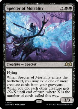 【ENG】《必滅の死霊/Specter of Mortality》[WOE]