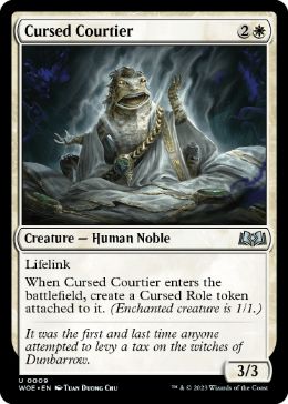 【ENG】《呪われし廷臣/Cursed Courtier》[WOE]