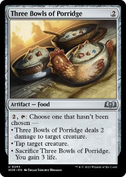 【ENG】《三杯のおかゆ/Three Bowls of Porridge》[WOE]