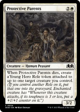 【ENG】【Foil】《庇う両親/Protective Parents》[WOE]