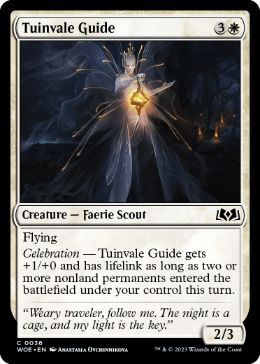 【ENG】【Foil】《チューインベイルの導き手/Tuinvale Guide》[WOE]