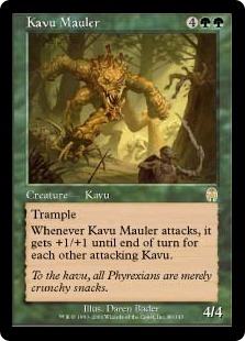【ENG】《カヴーのやっかいもの/Kavu Mauler》[APC]