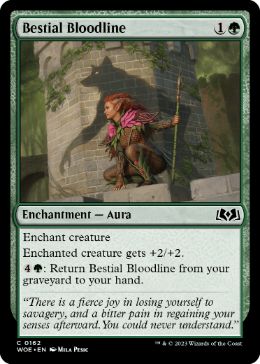 【ENG】【Foil】《獣の血筋/Bestial Bloodline》[WOE]