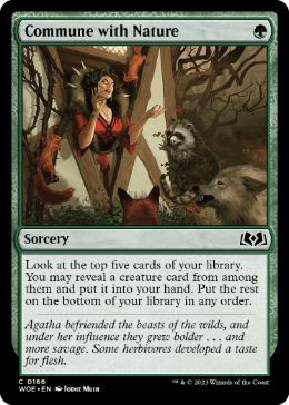 【ENG】【Foil】《自然との融和/Commune with Nature》[WOE]