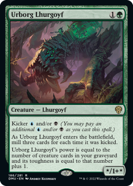 【ENG】《アーボーグのルアゴイフ/Urborg Lhurgoyf》[DMU]