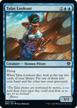 【ENG】《タラスの見張り/Talas Lookout》[DMU]