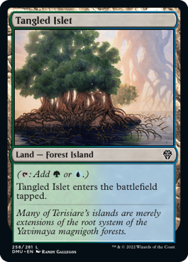 【ENG】【Foil】《絡みつく島嶼域/Tangled Islet》[DMU]