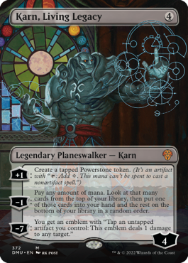 【ENG】【Foil】■ボーダーレス■《生けるレガシー、カーン/Karn, Living Legacy》[DMU]