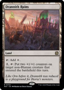 【ENG】【Foil】《ドラニス遺跡/Drannith Ruins》[MAT]