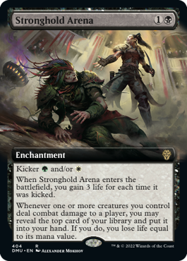 【ENG】■拡張アート■《要塞の闘技場/Stronghold Arena》[DMU]