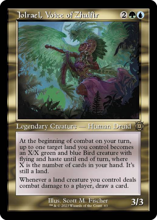 【ENG】■ショーケース■《ザルファーの声、ジョルレイル/Jolrael, Voice of Zhalfir》[MAT]