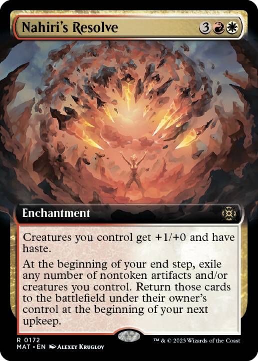 【ENG】■拡張アート■《ナヒリの決意/Nahiri's Resolve》[MAT]