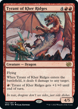 【ENG】《カー峠の暴君/Tyrant of Kher Ridges》[BRO]