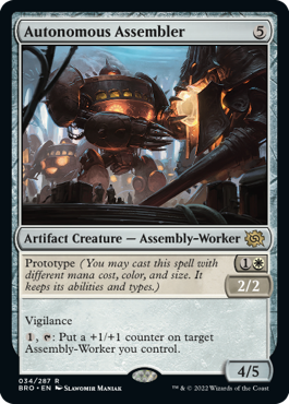 【ENG】《自律型組立工/Autonomous Assembler》[BRO]