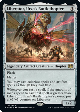 【ENG】《ウルザの空戦艇、リベレーター号/Liberator, Urza's Battlethopter》[BRO]