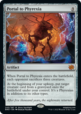 【ENG】《ファイレクシアへの門/Portal to Phyrexia》[BRO]
