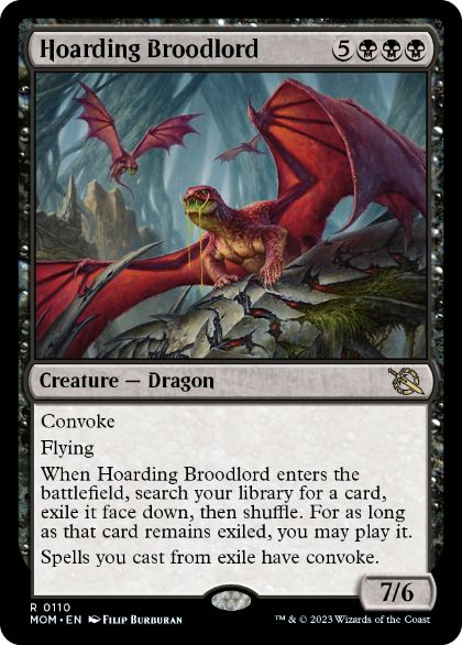 【ENG】《溜め込む親玉/Hoarding Broodlord》[MOM]