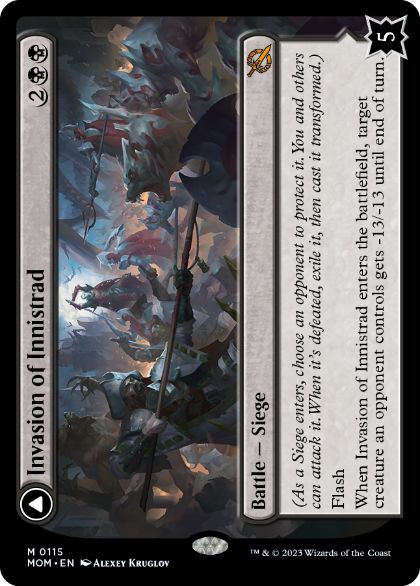 【ENG】【Foil】《イニストラードへの侵攻/Invasion of Innistrad》[MOM]