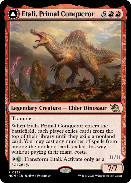 【ENG】《原初の征服者、エターリ/Etali, Primal Conqueror》[MOM]